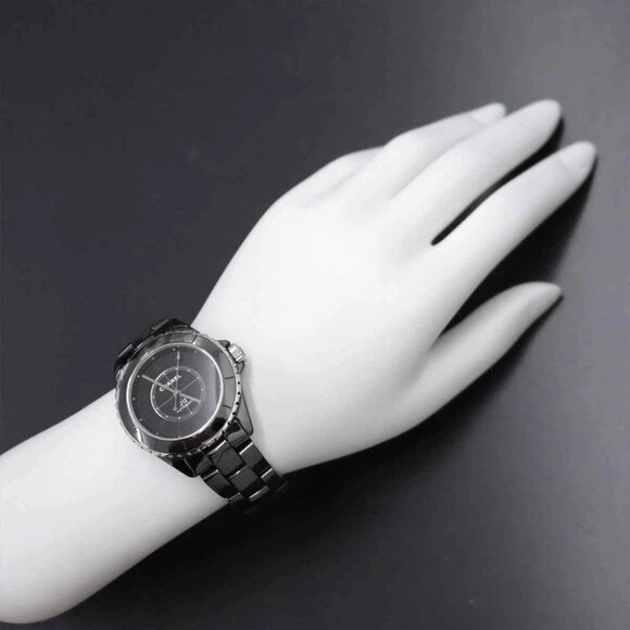 CHANEL J12 Phantom H6185 Automatic Black Dial Mens Watch 90240639 - Picture 6 of 8